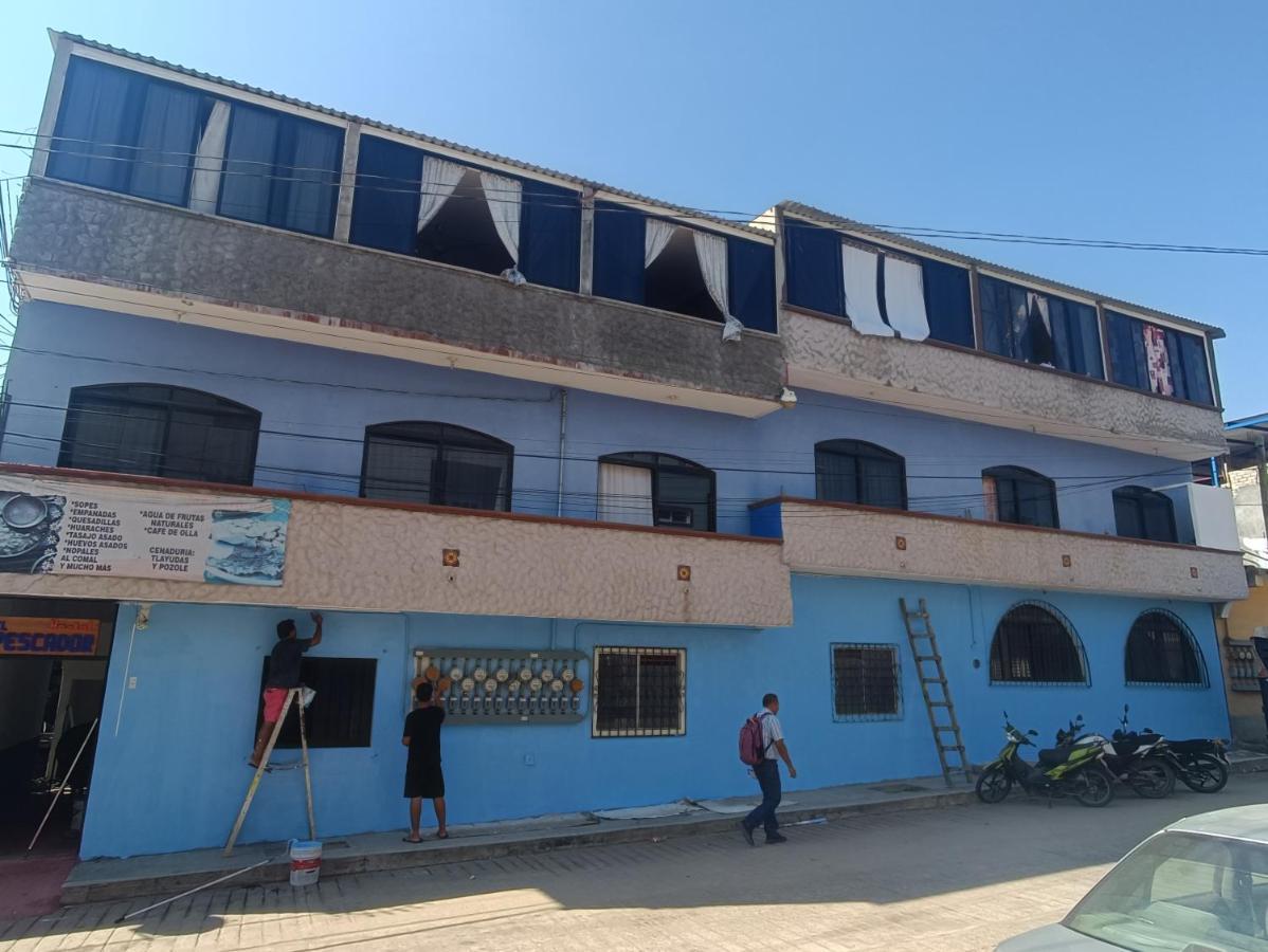 Hostel Cafe El Pescador Пуэрто-Эскондидо Экстерьер фото